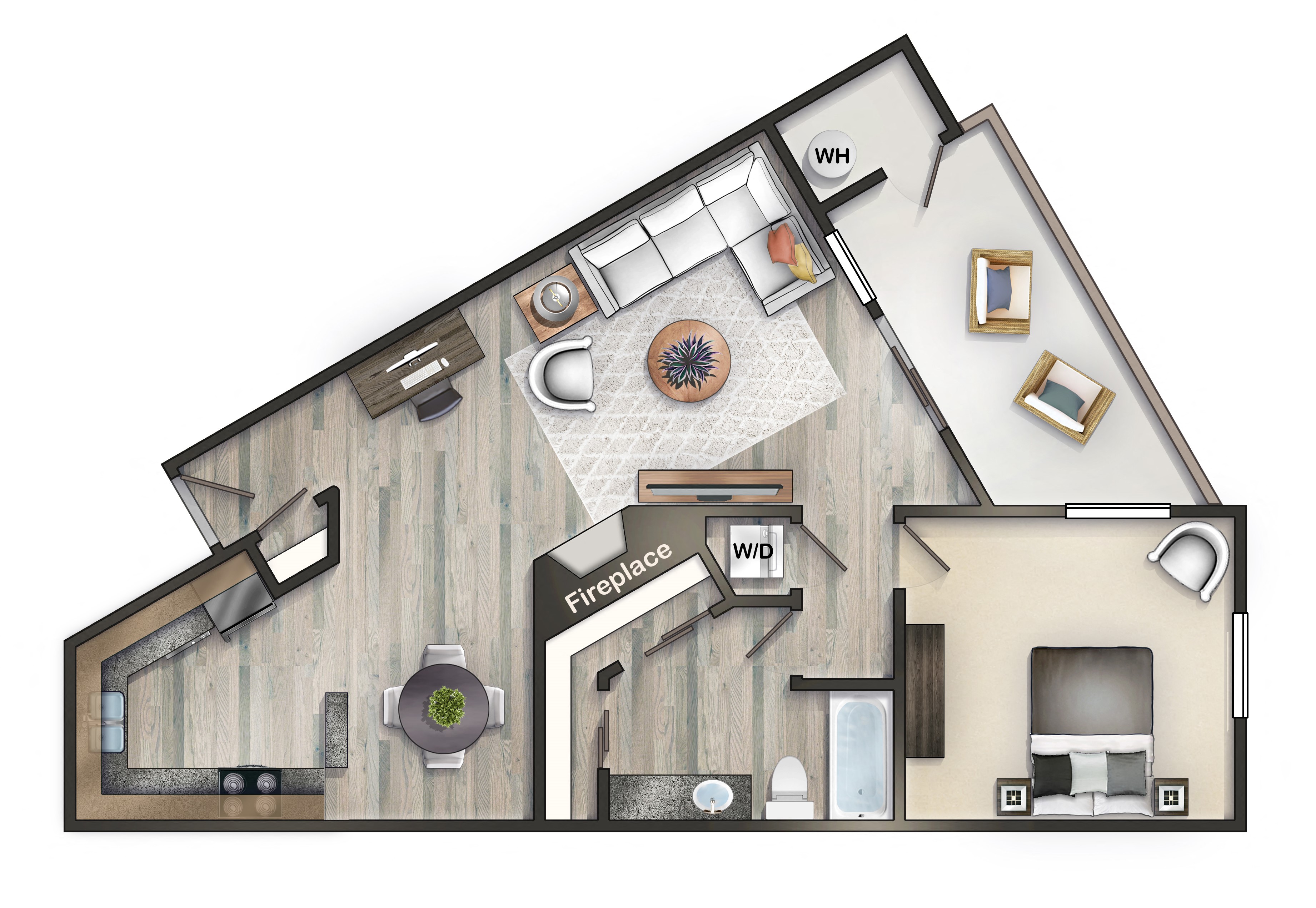 4600 University Drive 1-2 Beds Apartment for Rent - Photo Gallery 18